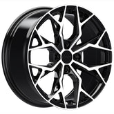7.5*17-4*100 ET35 73.1 Black Diamond M01 ROMA