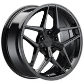 8.0*18-5*112 ET35 73.1 Glossy Black PORTO