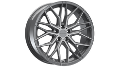 10.5*21-5*112 ET45 66.6 Titanium Silver VALENCIA