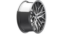 10.5*21-5*112 ET45 66.6 Titanium Silver VALENCIA