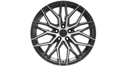 10.5*21-5*112 ET45 66.6 Titanium Silver VALENCIA