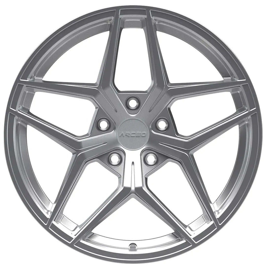 PORTO 8.0*18-5*114.3 ET35 73.1 Silver Diamond PORTO