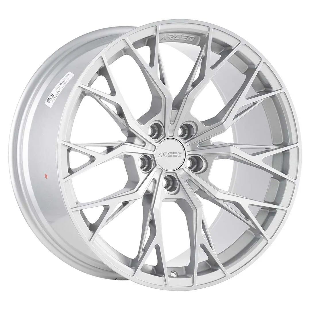 ROMA 8.5*19-5*114.3 ET35 73.1 Silver Diamond ROMA