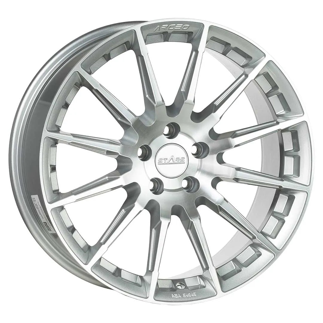 ASW03 8.0*19-5*112 ET40 73.1 Silver Diamond