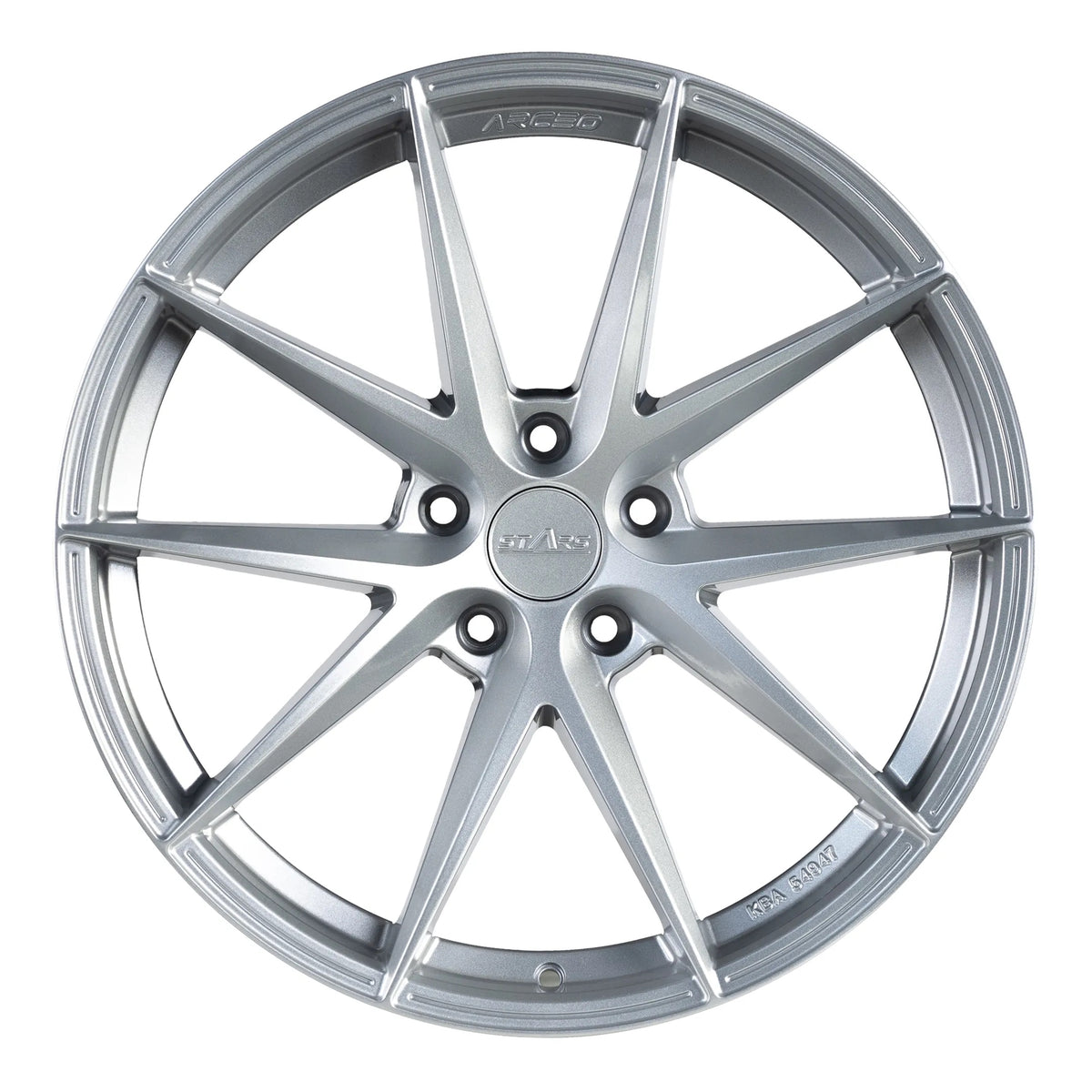 ASW04 8.5*20-5*114.3 ET30 64.1 Full Silver VEGA