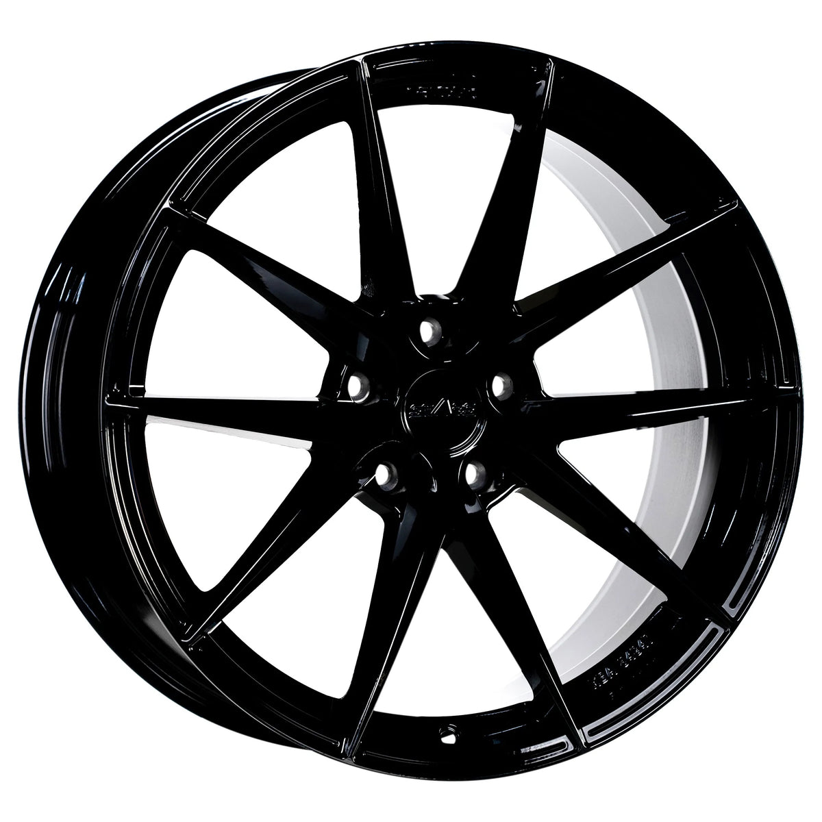 ASW04 8.5*20-5*120 ET30 72.6 Glossy Black VEGA