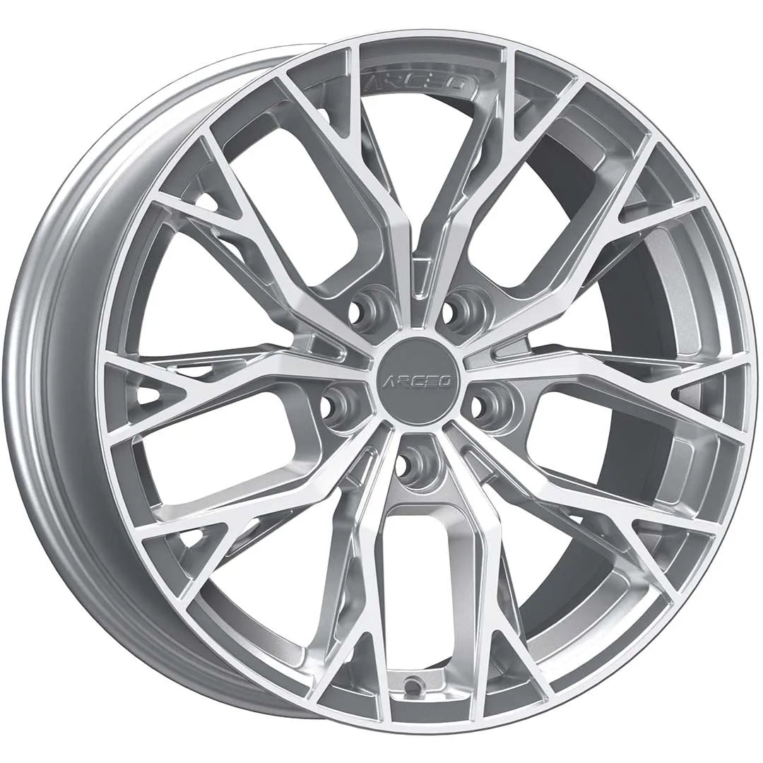 ROMA 7.5*17-5*110 ET35 65.1 Silver Diamond ROMA