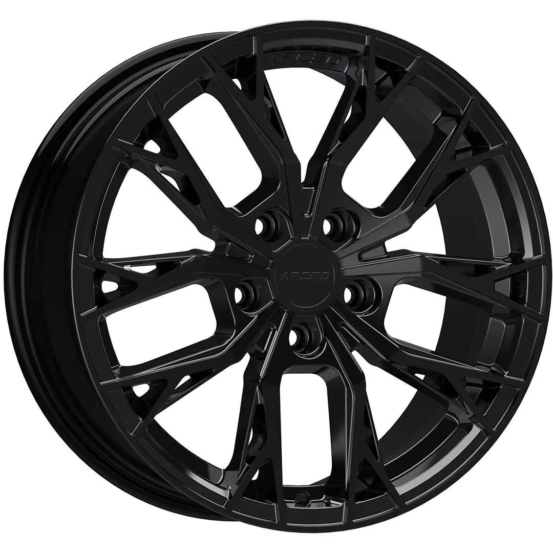 ROMA 7.5*17-5*110 ET35 65.1 Glossy Black ROMA