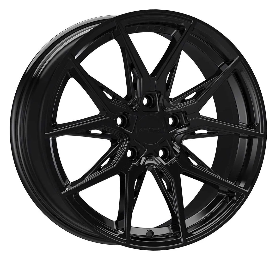 MARSEILLE 7.5*17-5*114.3 ET35 73.1 Glossy Black MARSEILLE