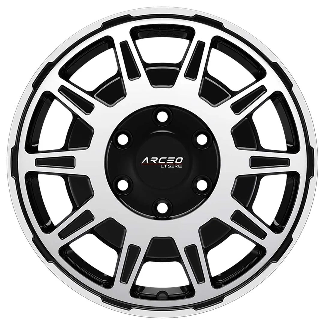 LT1 6.5*16-6*130 ET62 84.1 Black Diamond