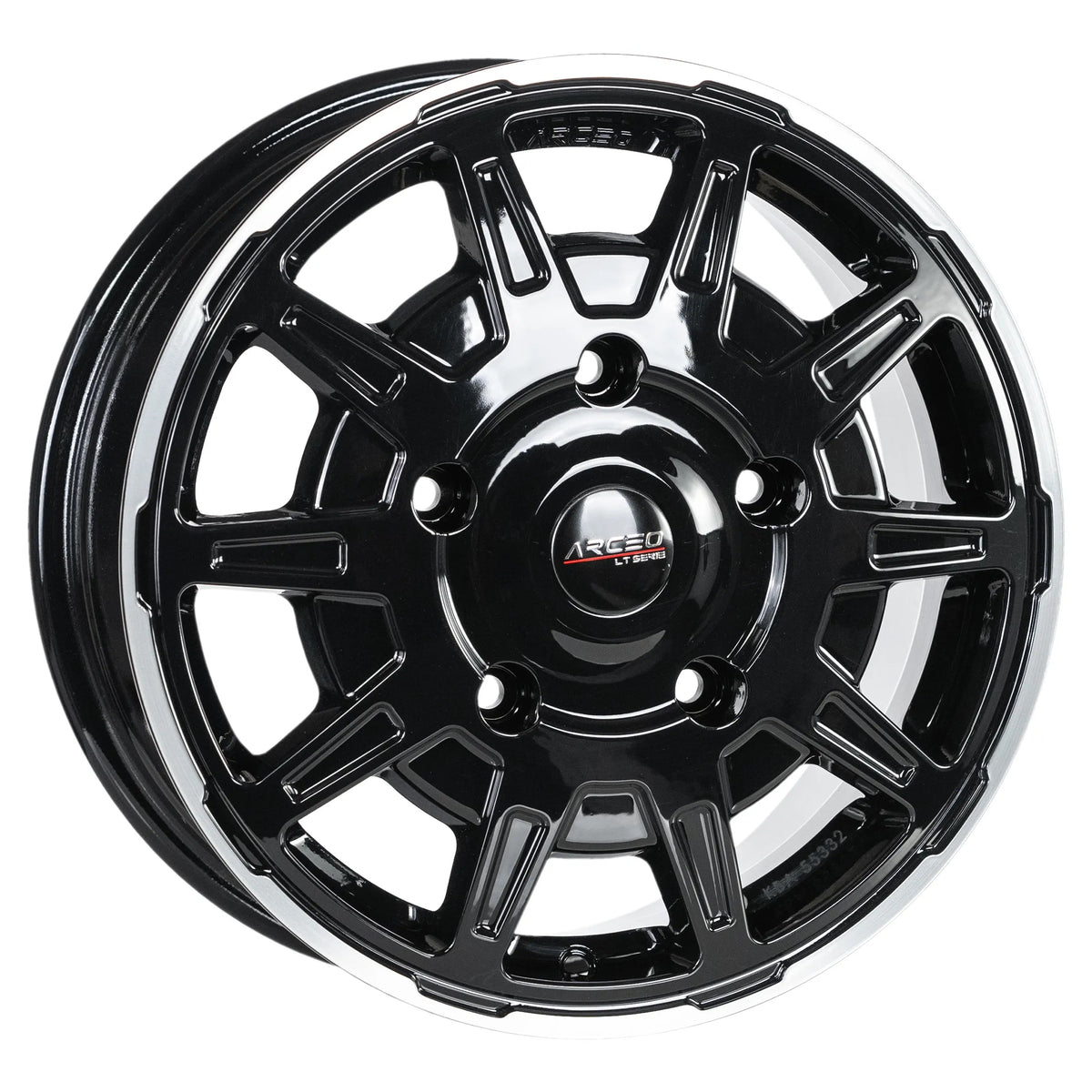 LT1 6.5*16-6*130 ET62 84.1 Black Lip Diamond