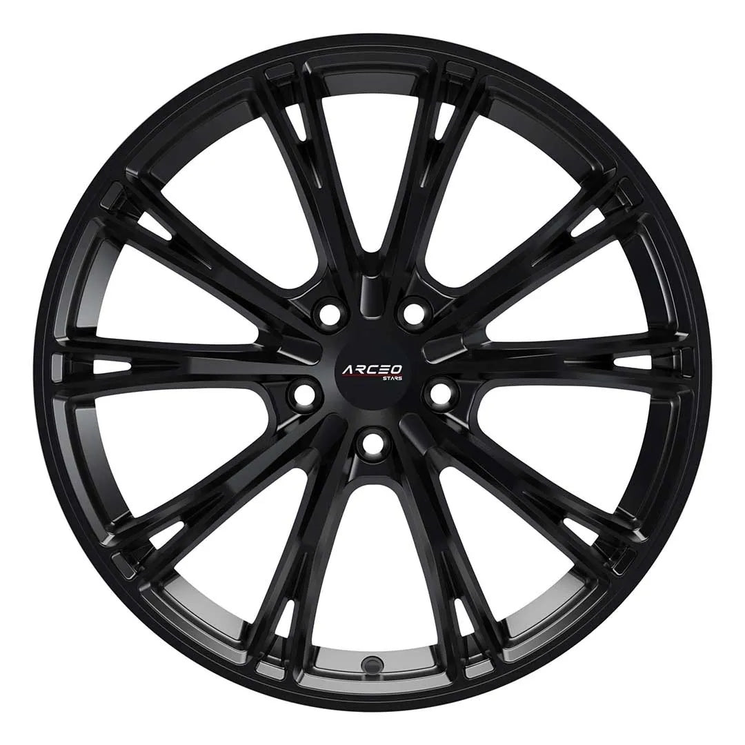 ASW01 8.5*19-5*112 ET35 66.45 Matt Black