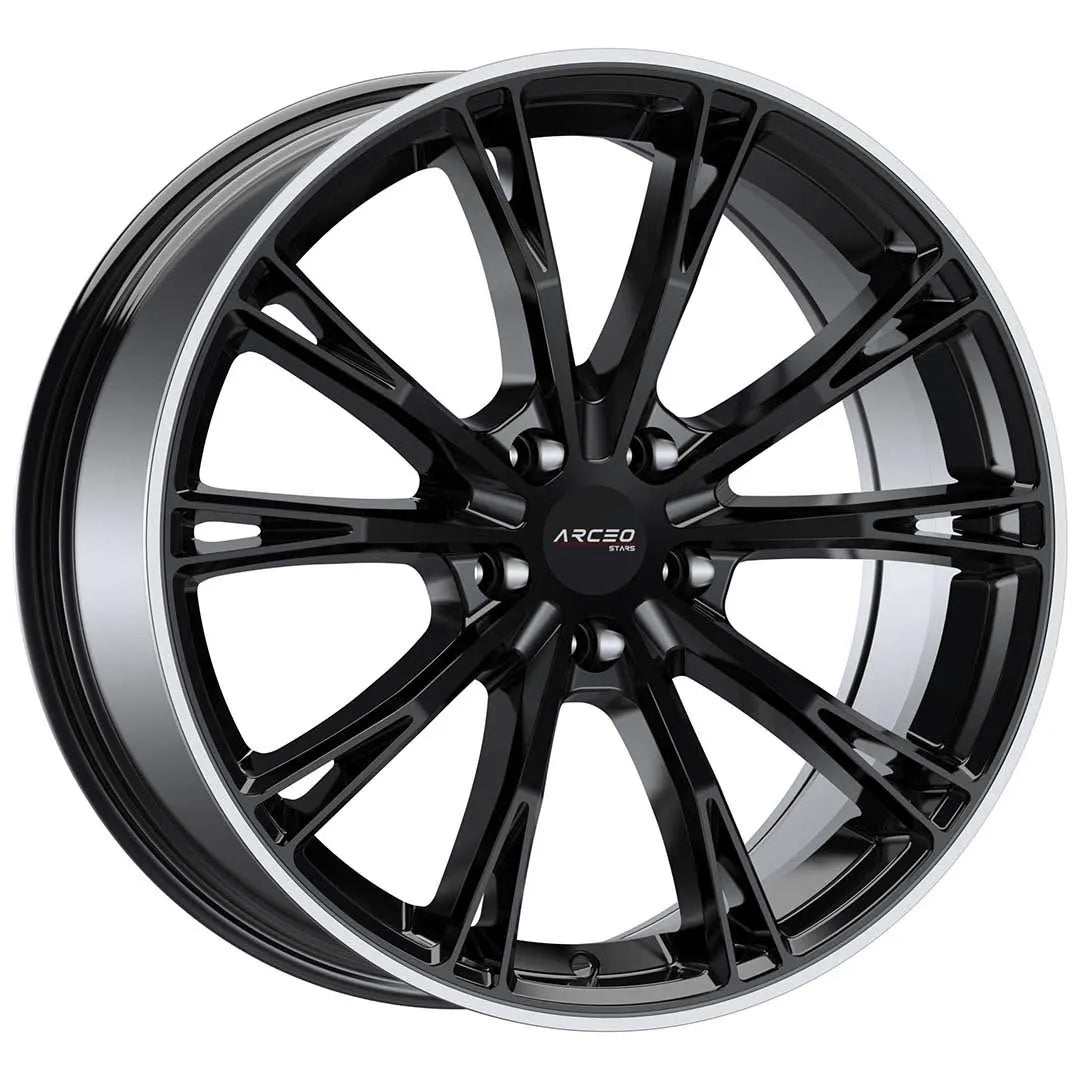 ASW01 8.5*19-5*112 ET45 66.45 Black Lip Diamond
