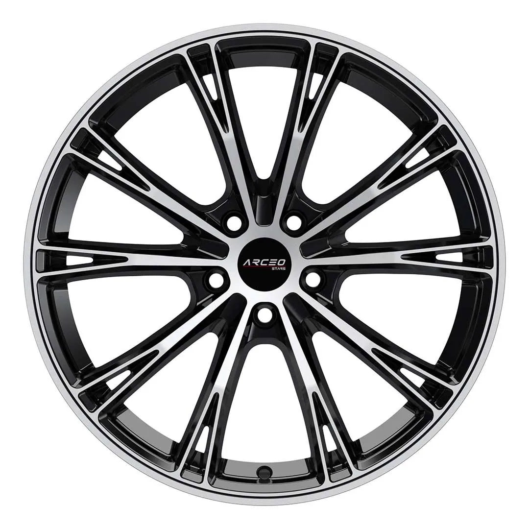 ASW01 8.5*20-5*112 ET45 66.45 Black Diamond
