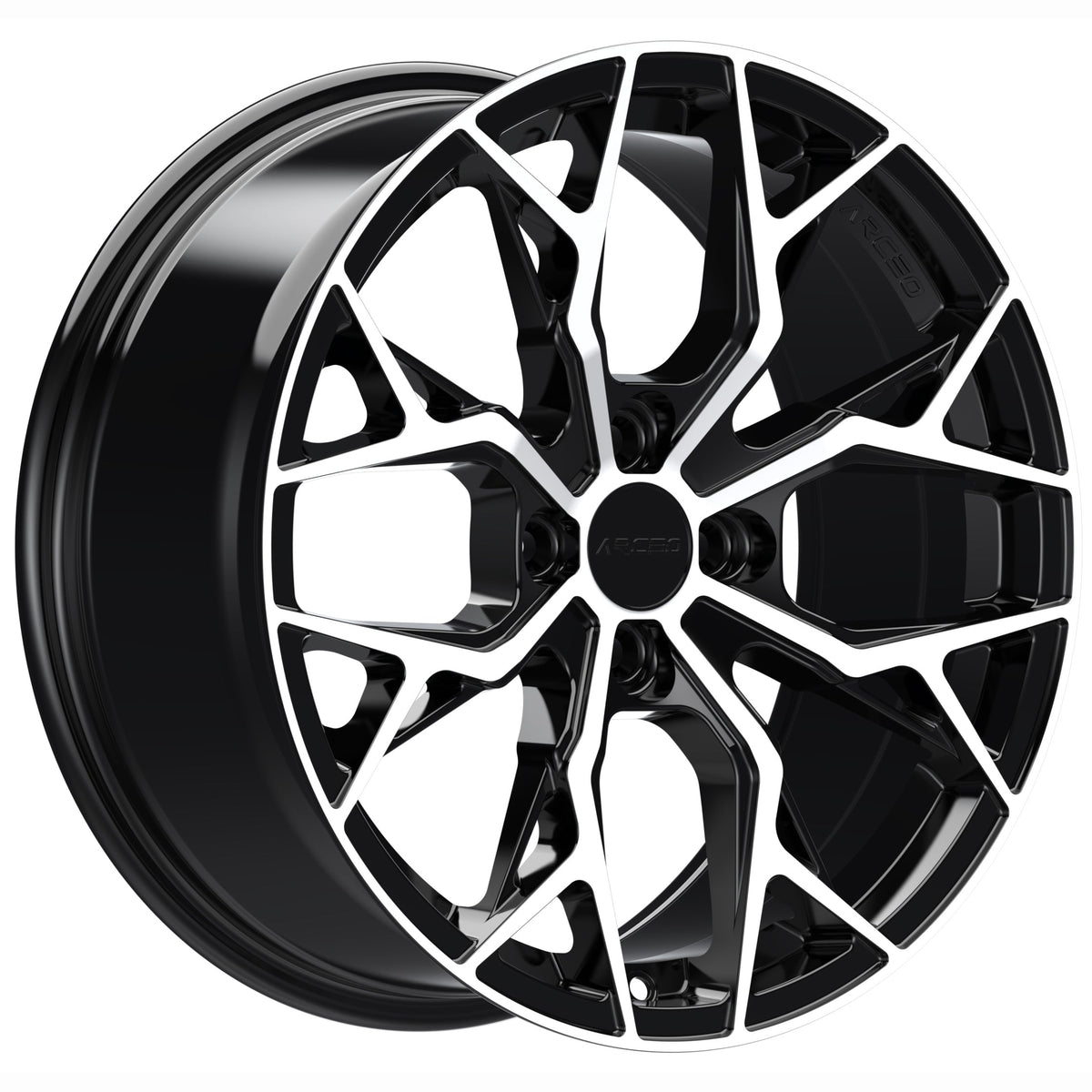 7.5*17-4*108 ET35 63.4 Black Diamond M01 ROMA