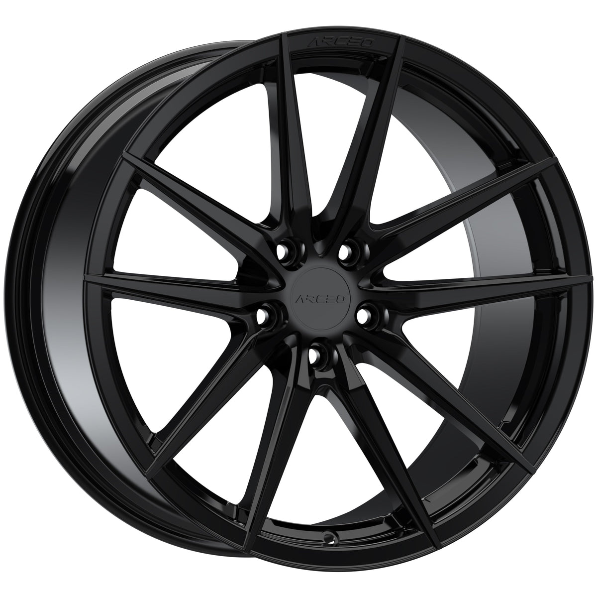 7.5*17-5*100 ET35 67.1 Gloss Black MONACO