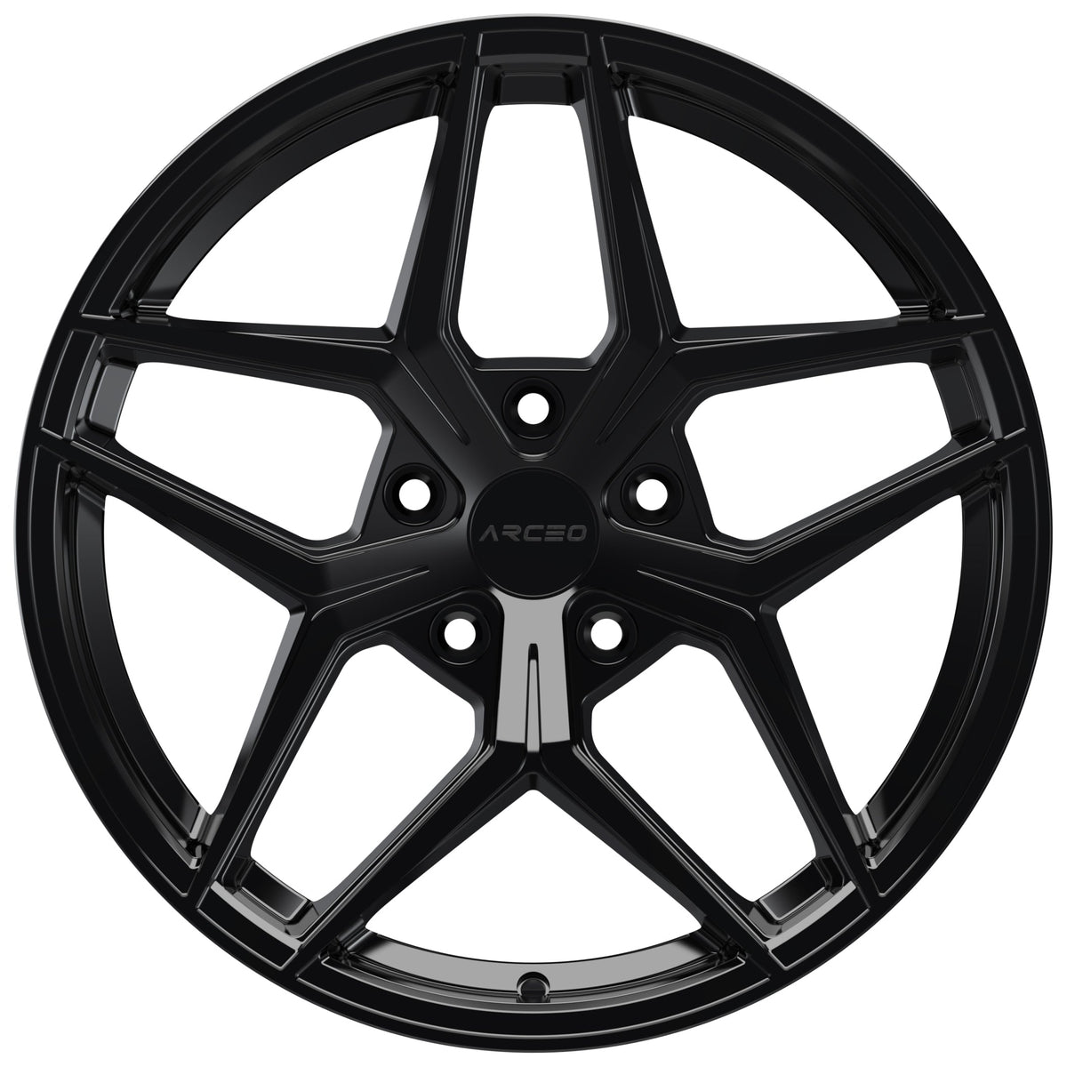 8.0*18-5*112 ET35 73.1 Glossy Black PORTO