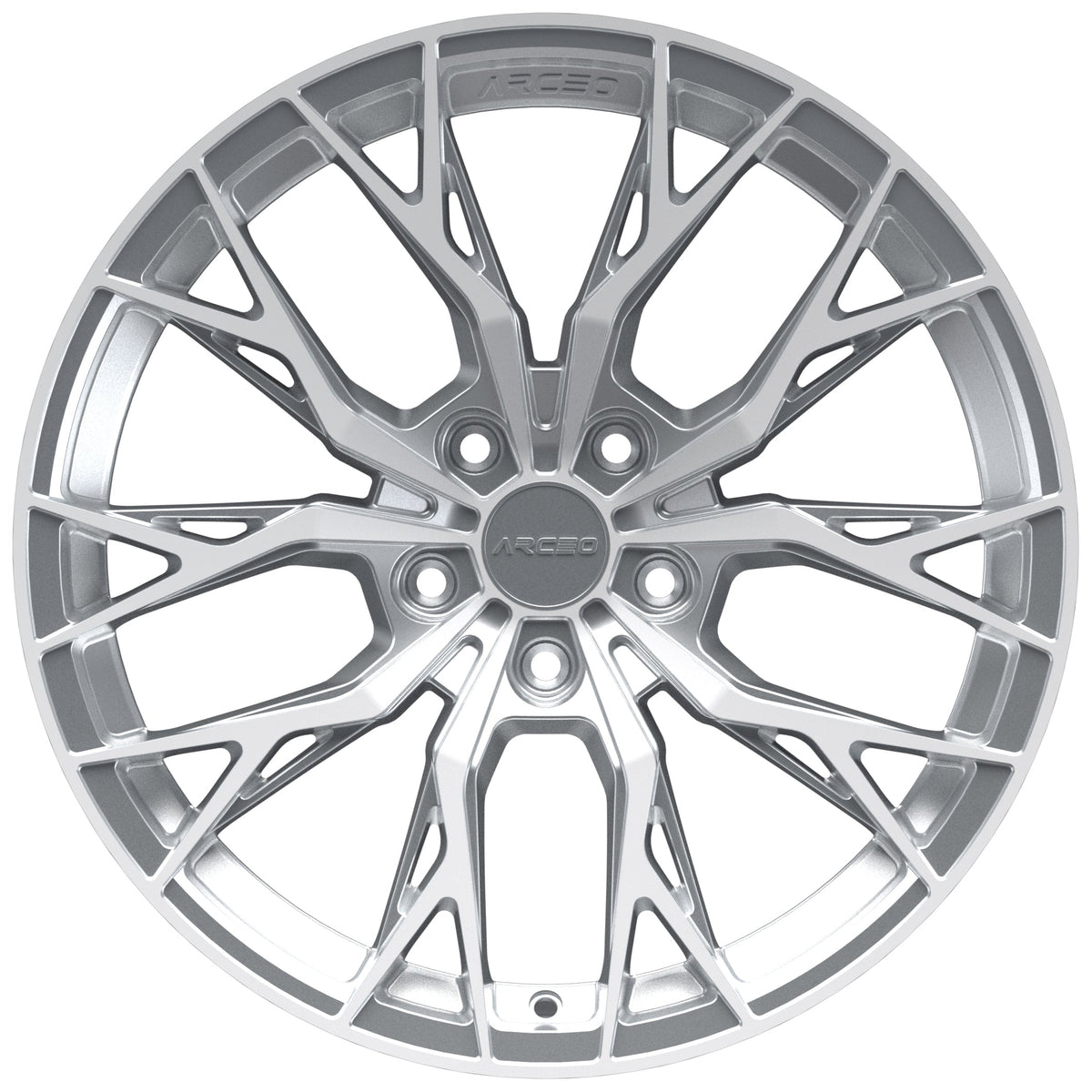 8.0*18-5*108 ET45 73.1 Silver Diamond ROMA