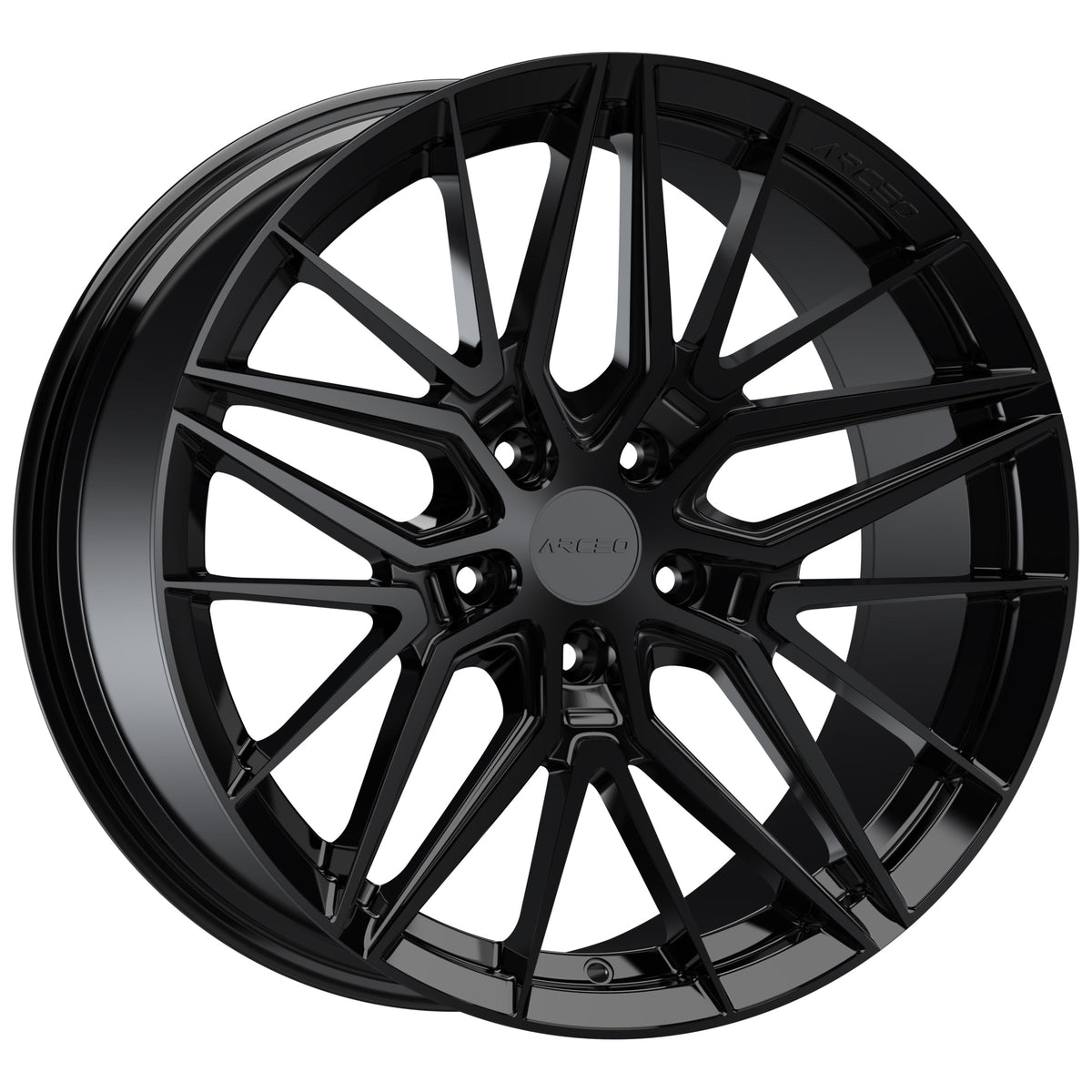 8.0*18-5*105 ET35 73.1 Glossy Black SEVILLA