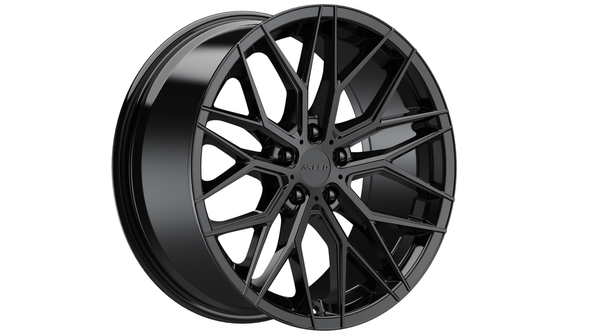 9.0*20-5*112 ET30 66.6 Gloss Black VALENCIA