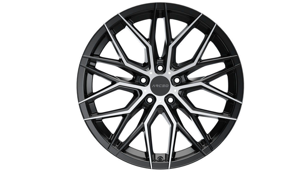 7.5*17-5*100 ET35 73.1 Black Diamond VALENCIA