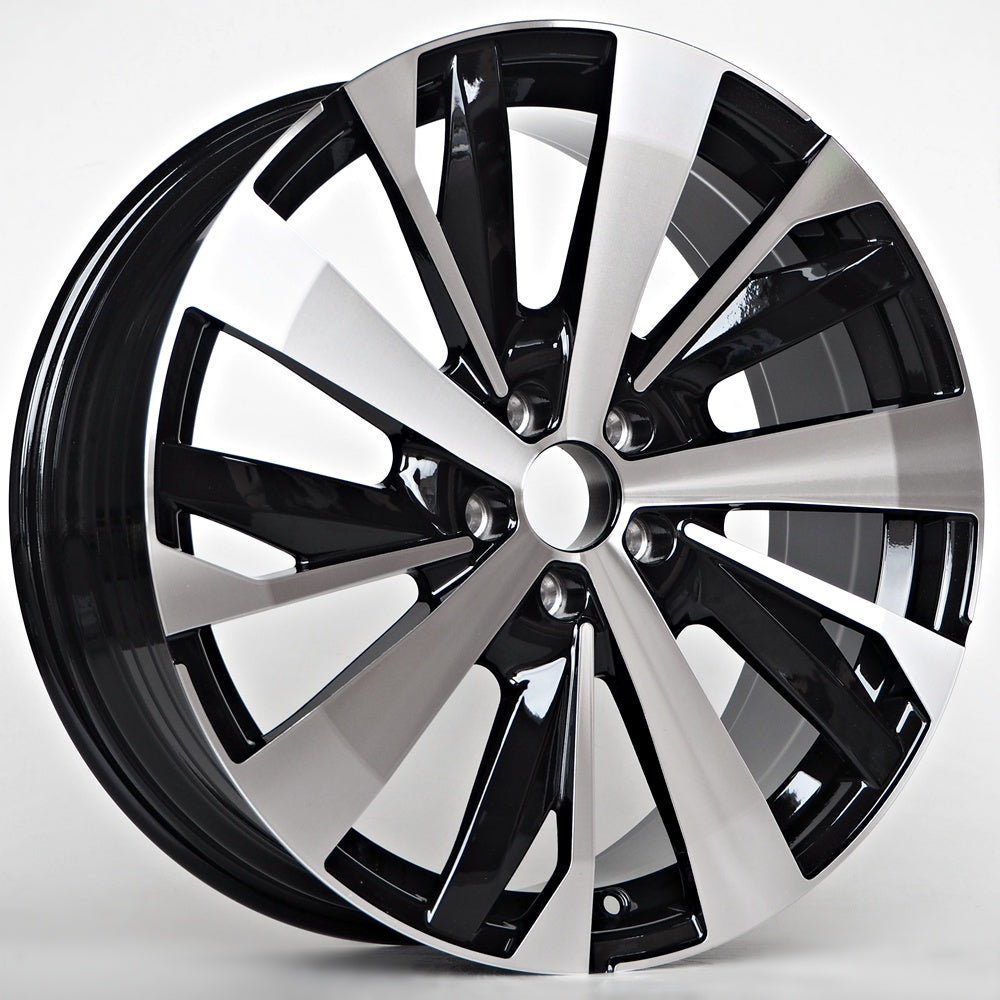Sonic Contra 7,5X19 5X108 ET40 65,1 BLACK/POLISHED FACE