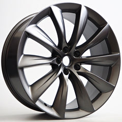 Sonic Damon 9X22 5X120 ET35 64,1 Dark Grey